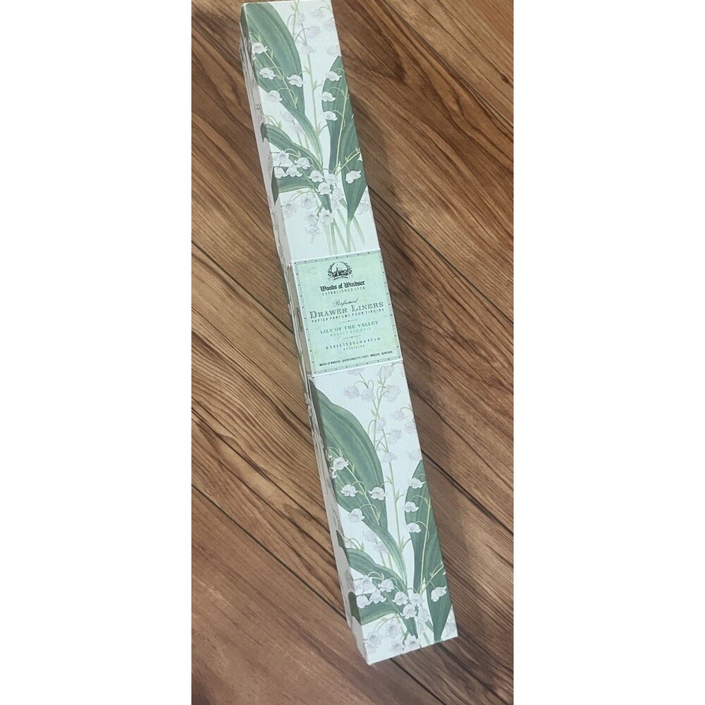 Vtg Woods of Windsor Scented Drawer liners Lot Of 3 Lily Of The Valley NOS